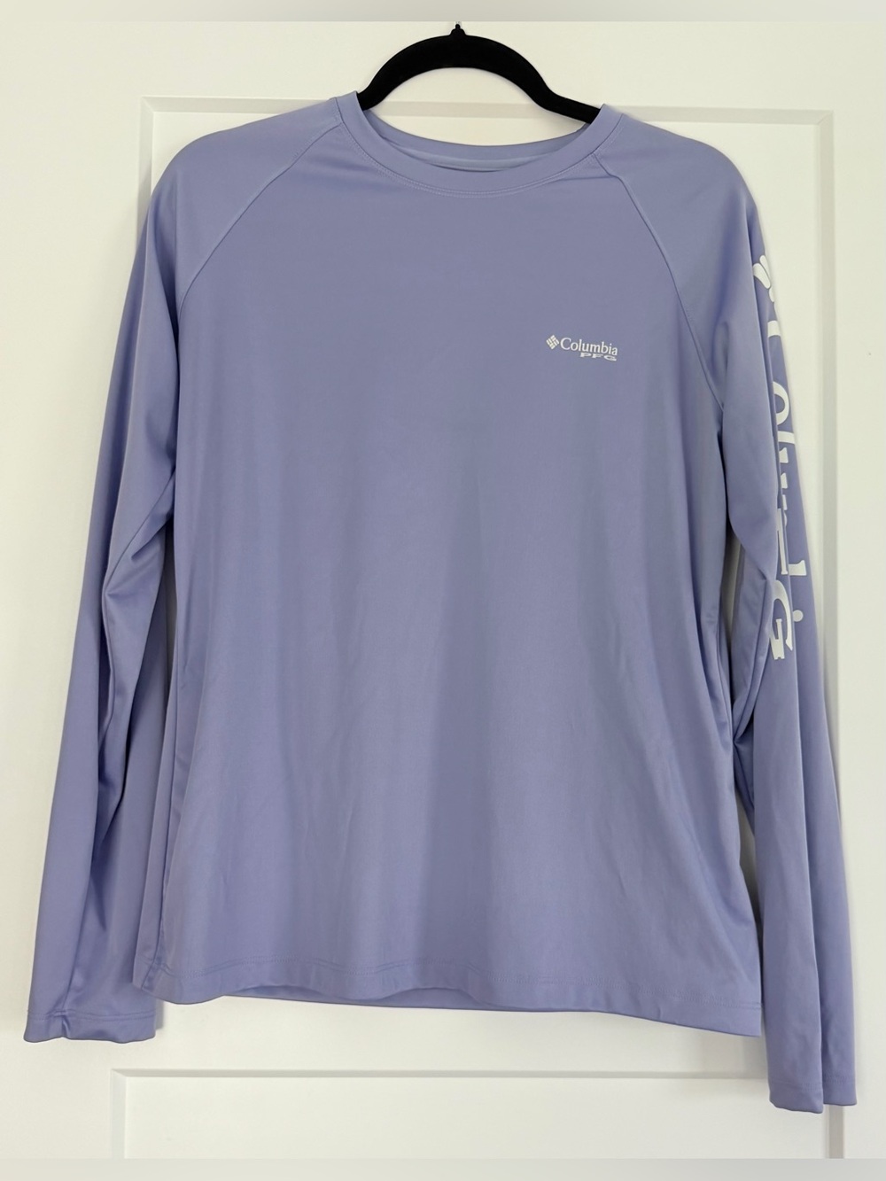 EUC Columbia Women’s Long Sleeve Performance UPF50 Lavender Shirt, Large